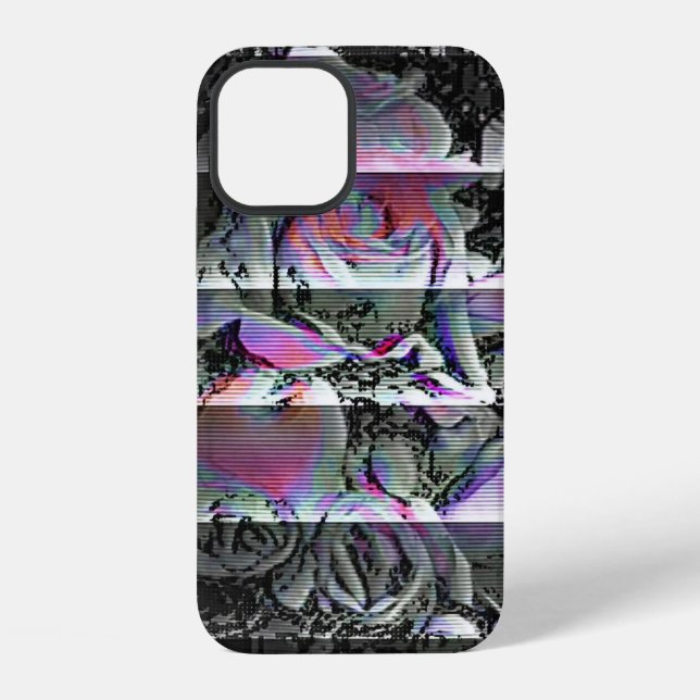 Techno Bouquet  Iphone Case (Back)