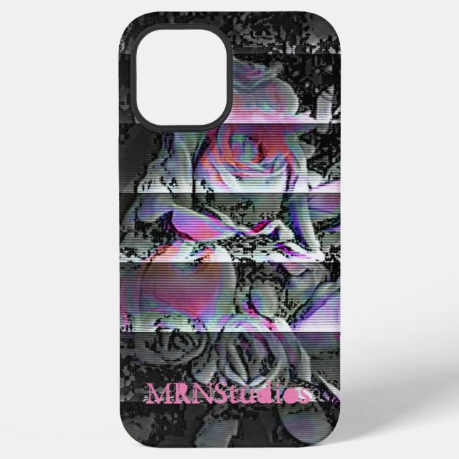 Techno Bouquet  Iphone Case (Back)