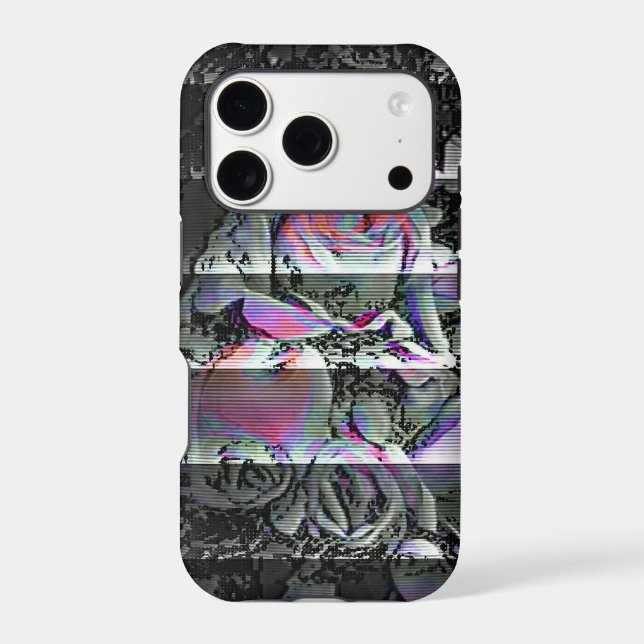 Techno Bouquet  Iphone Case (Back)