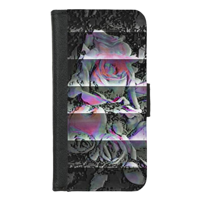 Techno Bouquet  iPhone Wallet Case (Front)