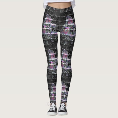 Techno Bouquet  Leggings