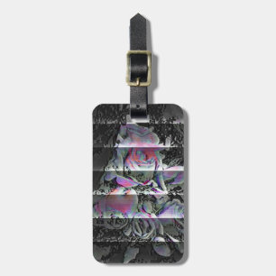 Techno Bouquet Luggage Tag