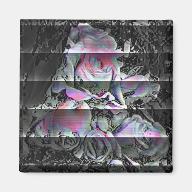 Techno Bouquet  Magnet (Front)