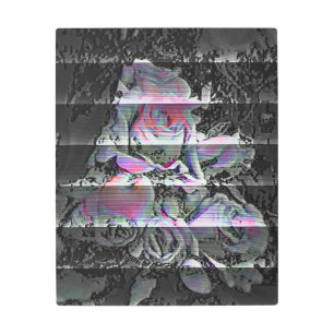 Techno Bouquet  Metal Print