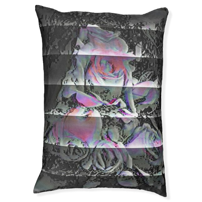 Techno Bouquet  Pet Bed (Front Vertical)