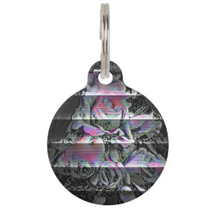 Techno Bouquet  Pet ID Tag