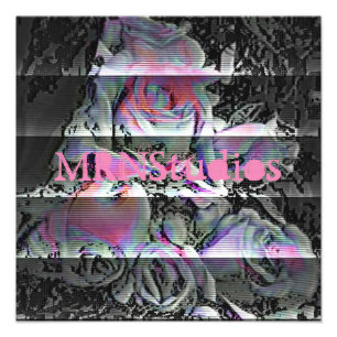 Techno Bouquet  Photo Print