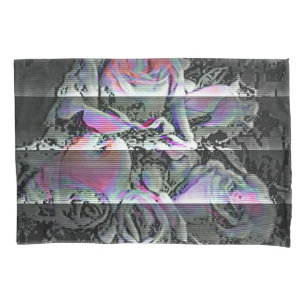 Techno Bouquet Pillow Case