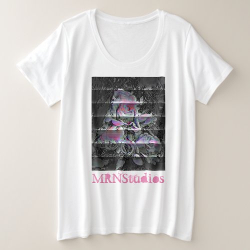 Techno Bouquet  Plus Size T_Shirt