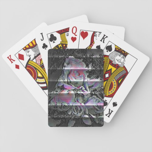 Techno Bouquet  Poker Cards