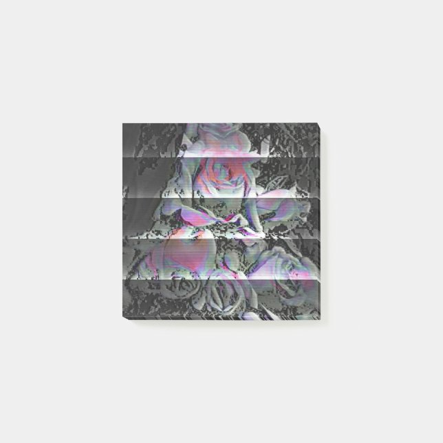 Techno Bouquet  Post-it Notes (Front)