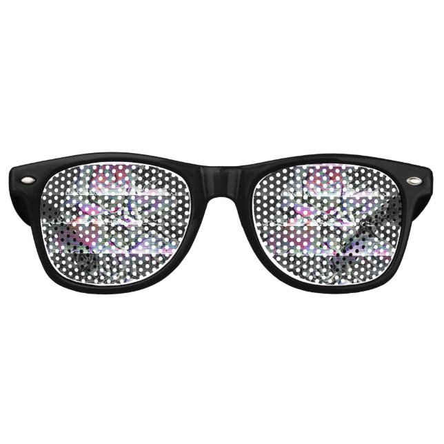 Techno Bouquet  Retro Sunglasses (Front)