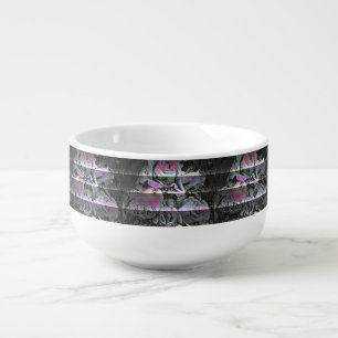 Techno Bouquet Soup Mug