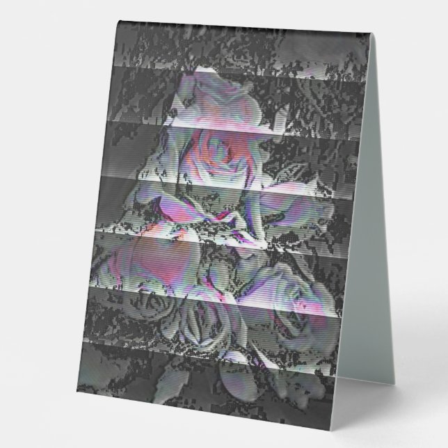 Techno Bouquet  Table Tent (Front)