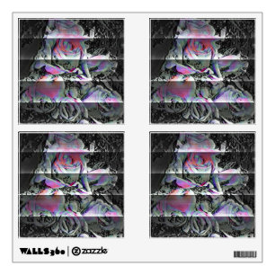 Techno Bouquet Wall Decal