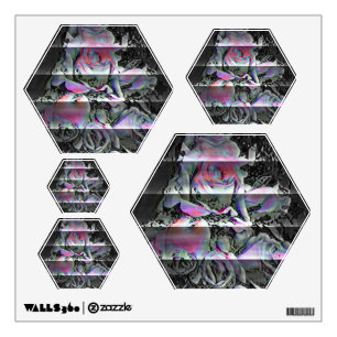 Techno Bouquet Wall Decal
