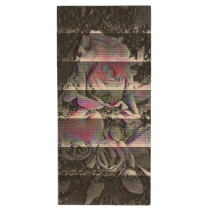 Techno Bouquet Wood Flash Drive