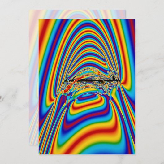 Techno color yawn (Front/Back)