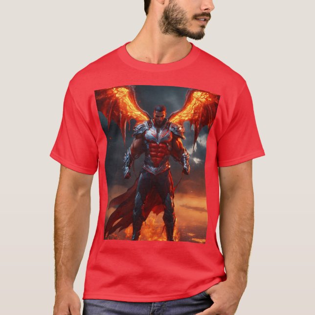 Techno-Devil: Commanding the Digital Battlefield T-Shirt (Front)