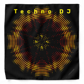 Techno DJ Black Bandana