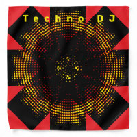 Techno DJ Red Bandana