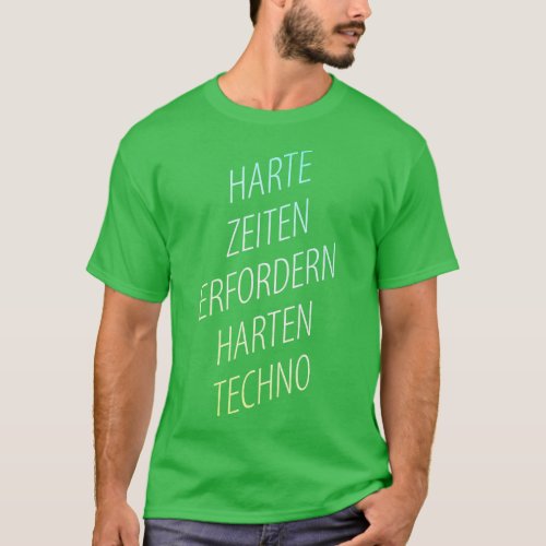 Techno edm Hardstyle Jumpstyle Festival Party 1 T_Shirt