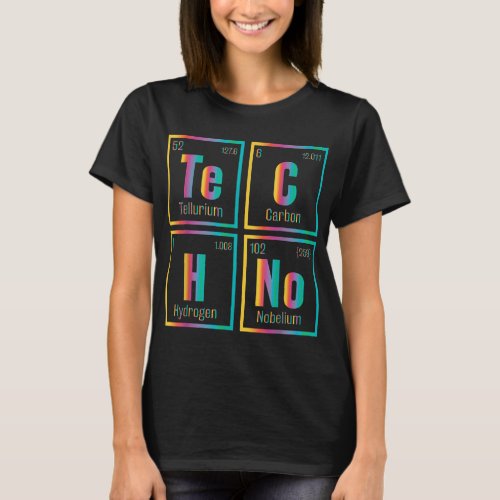 Techno Element House Music T_Shirt