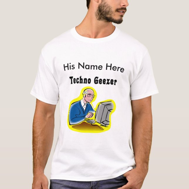 Techno Geezer T-Shirt (Front)