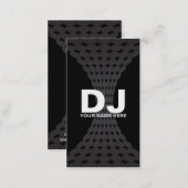 Techno Gradient  DJ Business Cards (Front/Back)