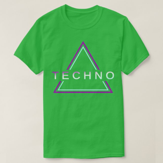 Techno House Party EDM Festival Goa Electro Rave 2 T-Shirt (Design Front)