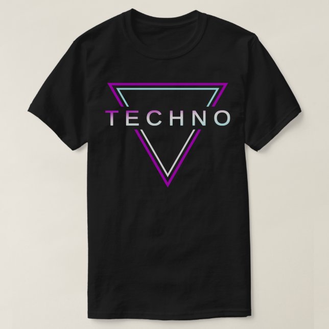 Techno House Party EDM Festival Goa Electro Rave 4 T-Shirt (Design Front)