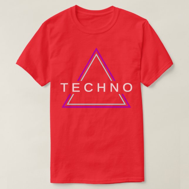 Techno House Party EDM Festival Goa Electro Rave 9 T-Shirt (Design Front)