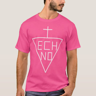 Techno In Techno We Trust Minimalist Typography Ar T-Shirt