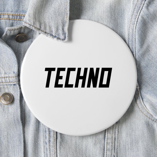 Techno Music Button (In Situ)