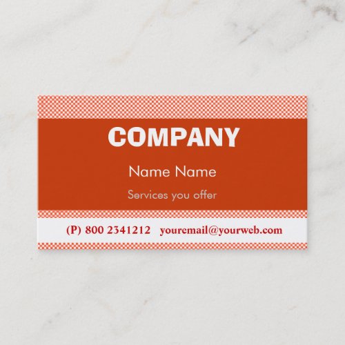 Techno Pop Retro Business Card