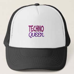 Techno Queen Trucker Hat