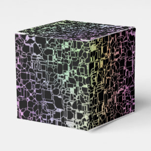 techno rainbo : favor boxes