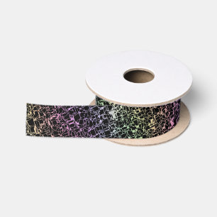 techno rainbo : satin ribbon