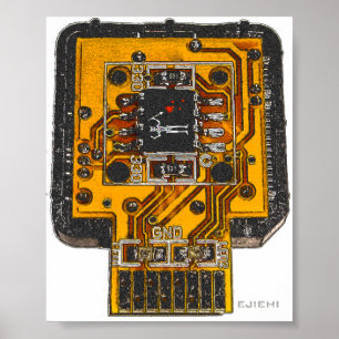 Techno Skull (Full) Poster