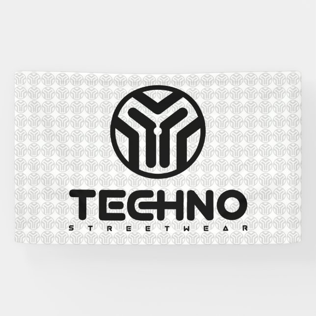 Techno Streetwear - Logo - Banner (Horizontal)