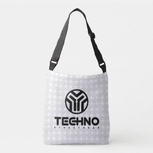 Techno Streetwear - Logo - Cross Body Bag