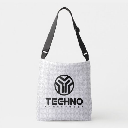 Techno Streetwear _ Logo _ Cross Body Bag