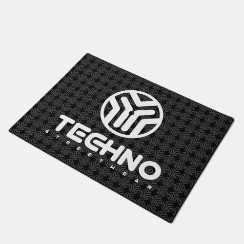 Techno Streetwear _ Logo _ Door Mat