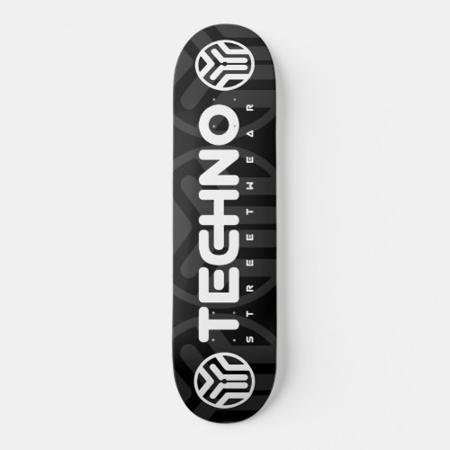 Techno Streetwear _ Logo _ Skateboard
