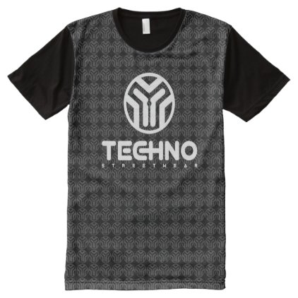 Techno Streetwear - Logo - T-Shirt