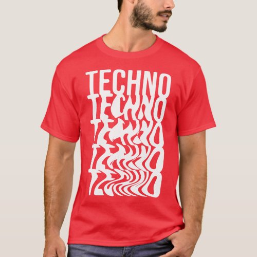 Techno Text T_Shirt