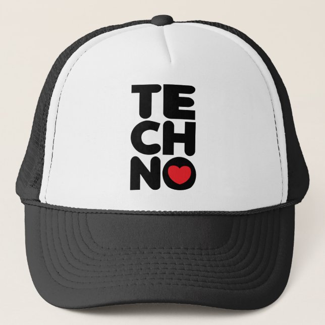 Techno Tower Trucker Hat (Front)