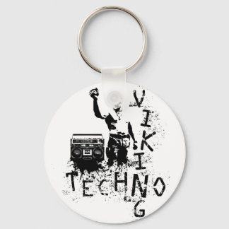 Techno Viking Keychain