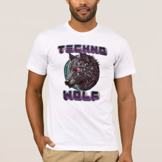 Techno Wolf T-Shirt