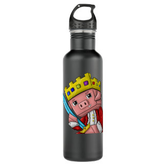 Technoblade Merch Technoblade Logo Gifts For Fans1 Stainless Steel Water Bottle